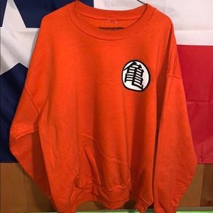 Dragonball z crewneck long sleeve